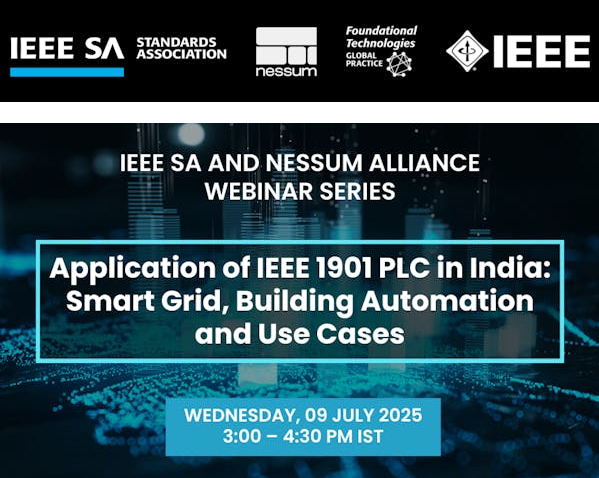 Jul. 2025, IEEE SA And Nessum Alliance Webinar Series #6