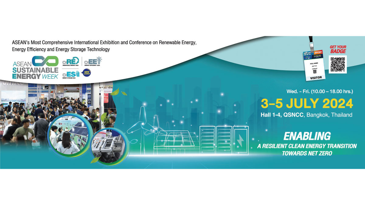 Jul. 2024, ASEW（ASEAN Sustainable Energy Week） In Bangkok